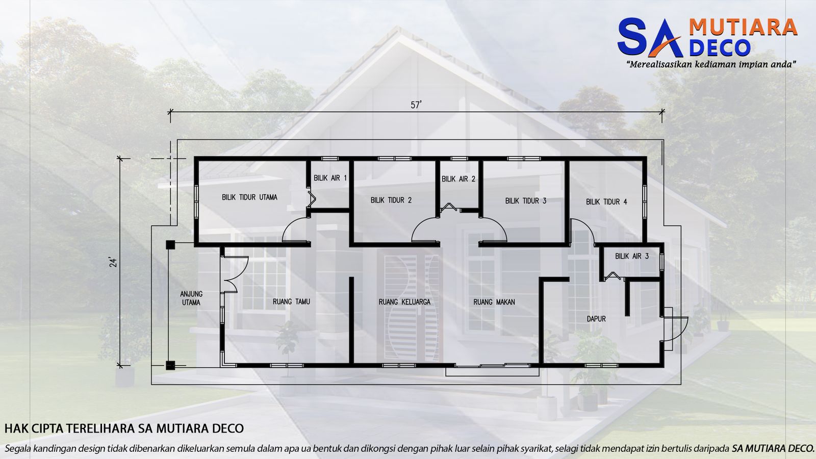 Mutiara Cindai 1318 - Floor Plan